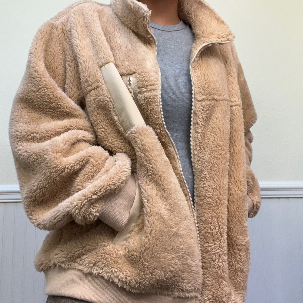 Fleece teddy jacket from American Eagle